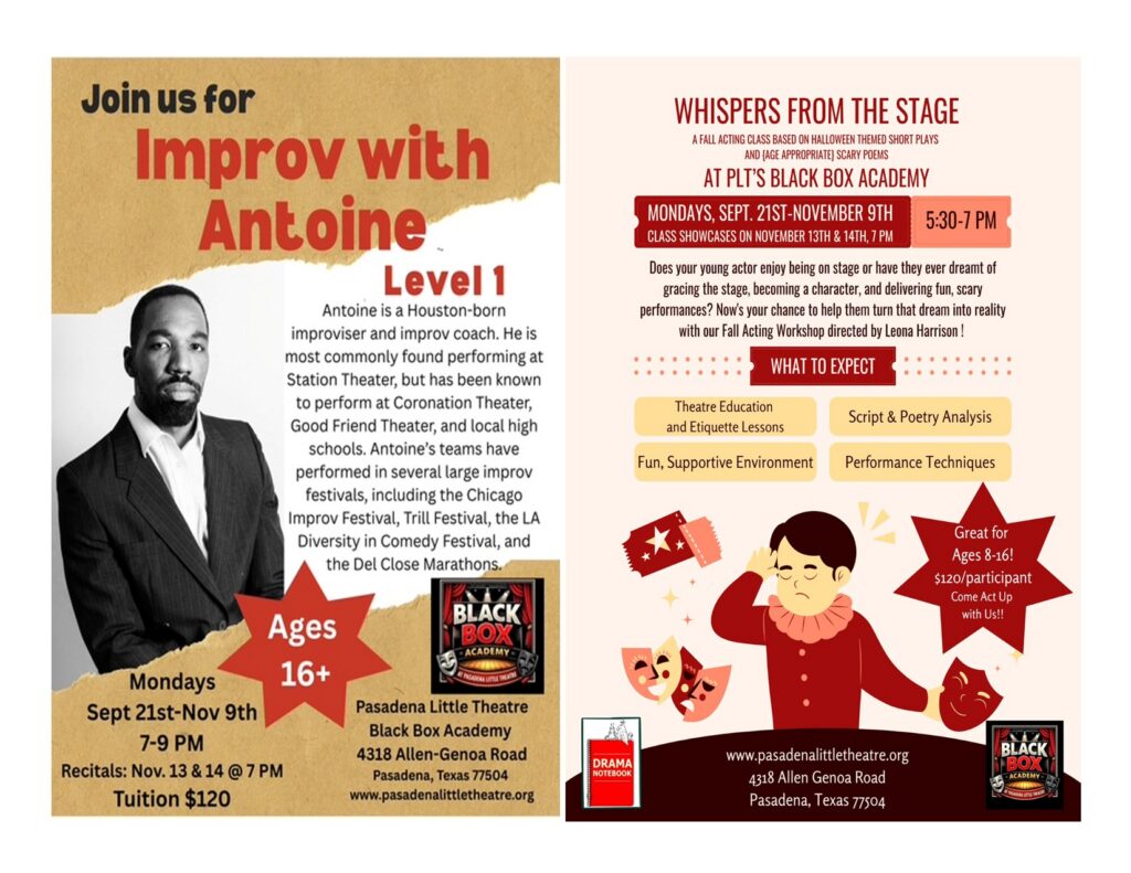 Fall Improv classes
